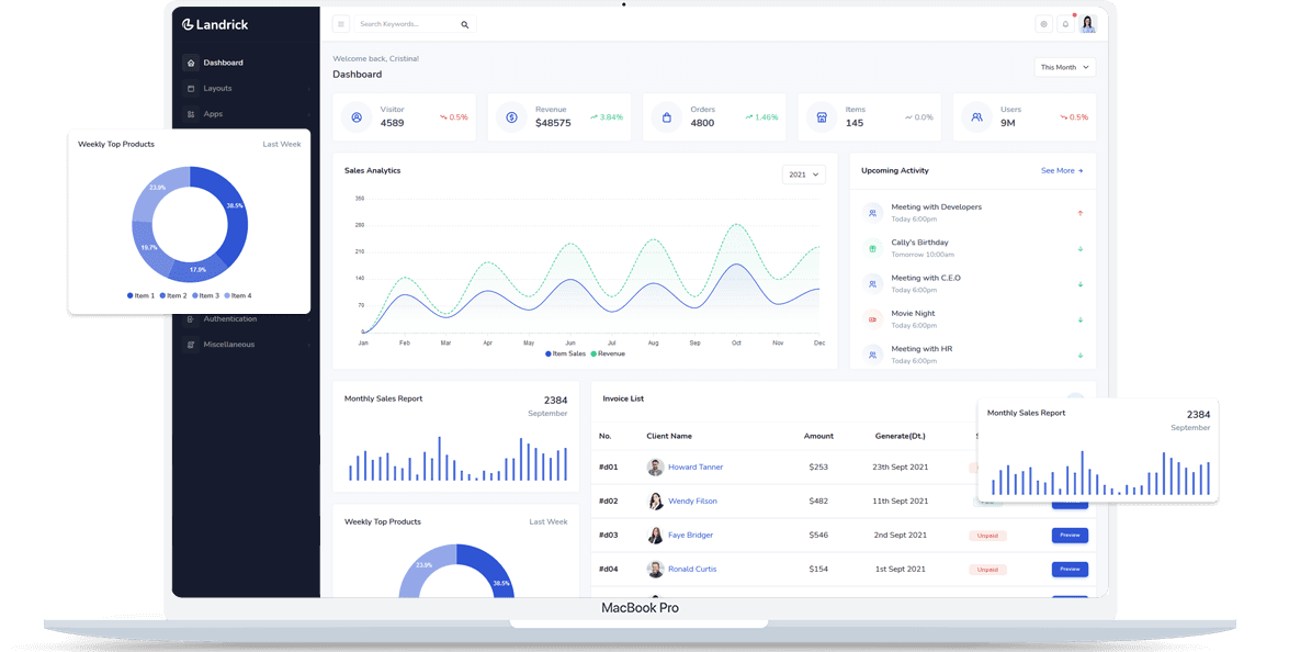 ShipRateAPI admin dashboard